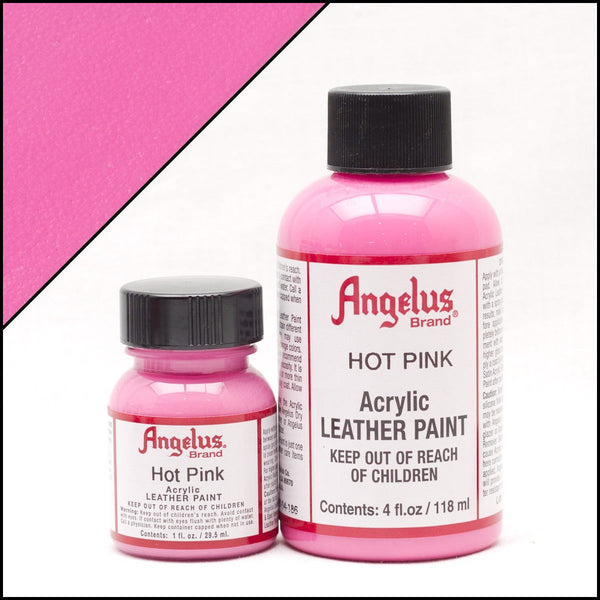 Angelus Tinta Rosa Quente para couro