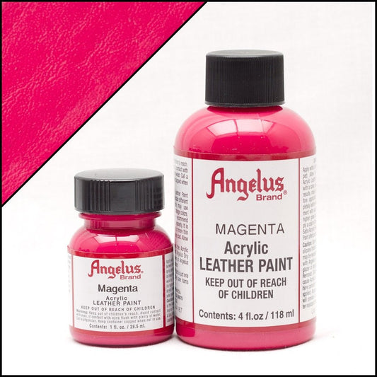 Angelus Tinta Magenta para couro