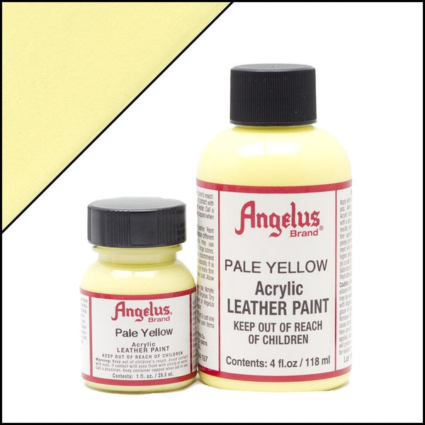Angelus Tinta Amarelo Claro para couro