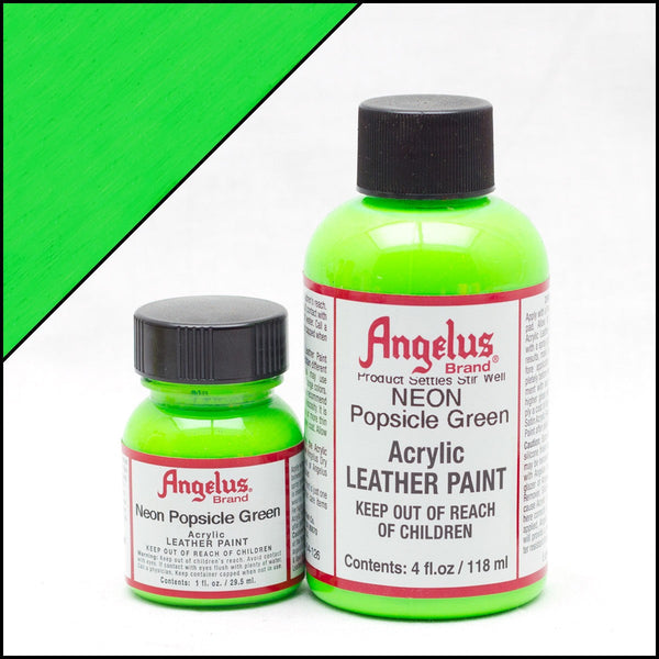 Angelus Tinta Verde Lima para couro