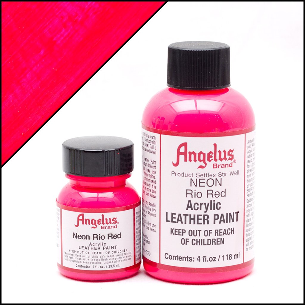 Angelus Tinta Vermelho Carmin para couro