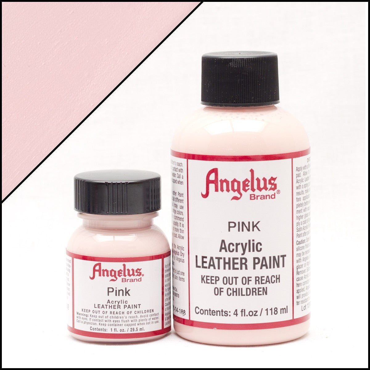 Angelus Tinta Rosa para couro