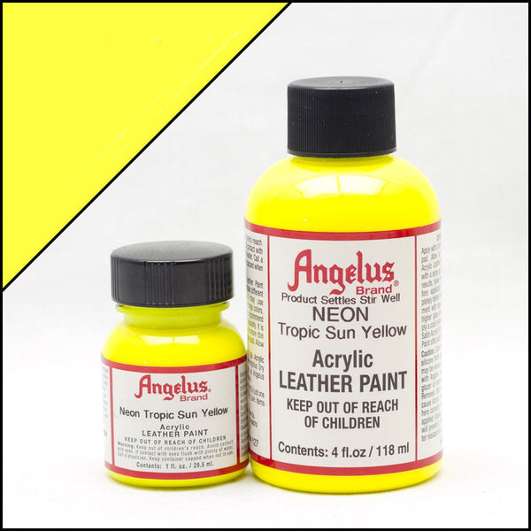 Angelus Tinta Amarelo Sol para couro