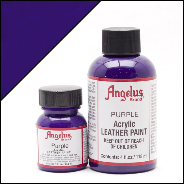 Angelus Tinta Roxo escuro para couro