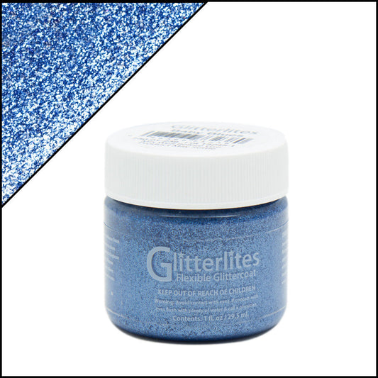Angelus glitterlites Azul Bebê