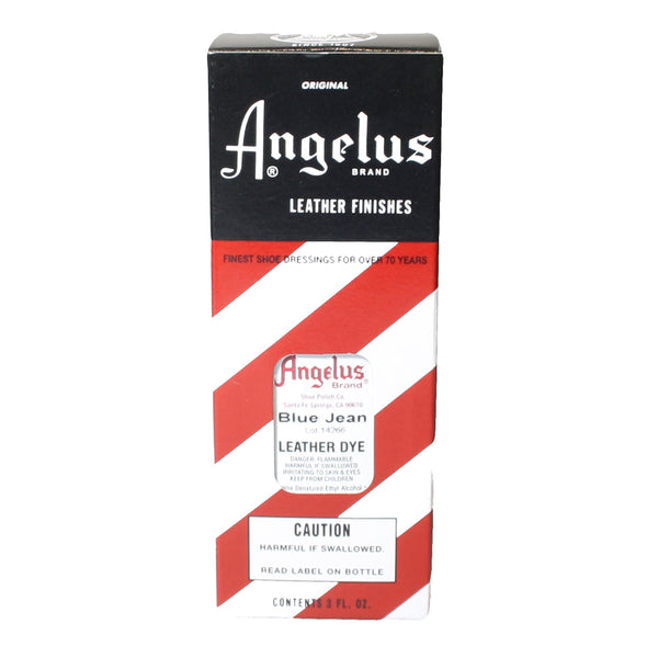 Angelus tinta de couro Azul Jean