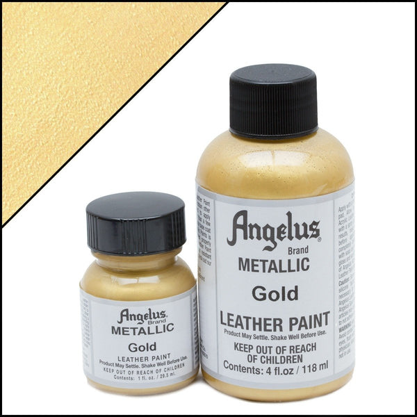 Angelus Tinta Dourado para couro