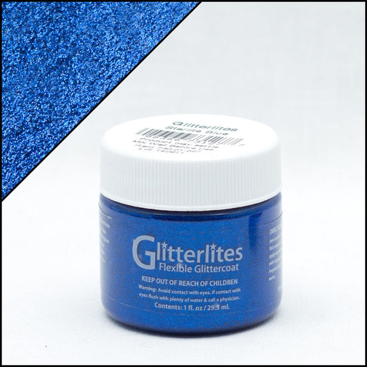 Angelus glitterlites Azul escuro 